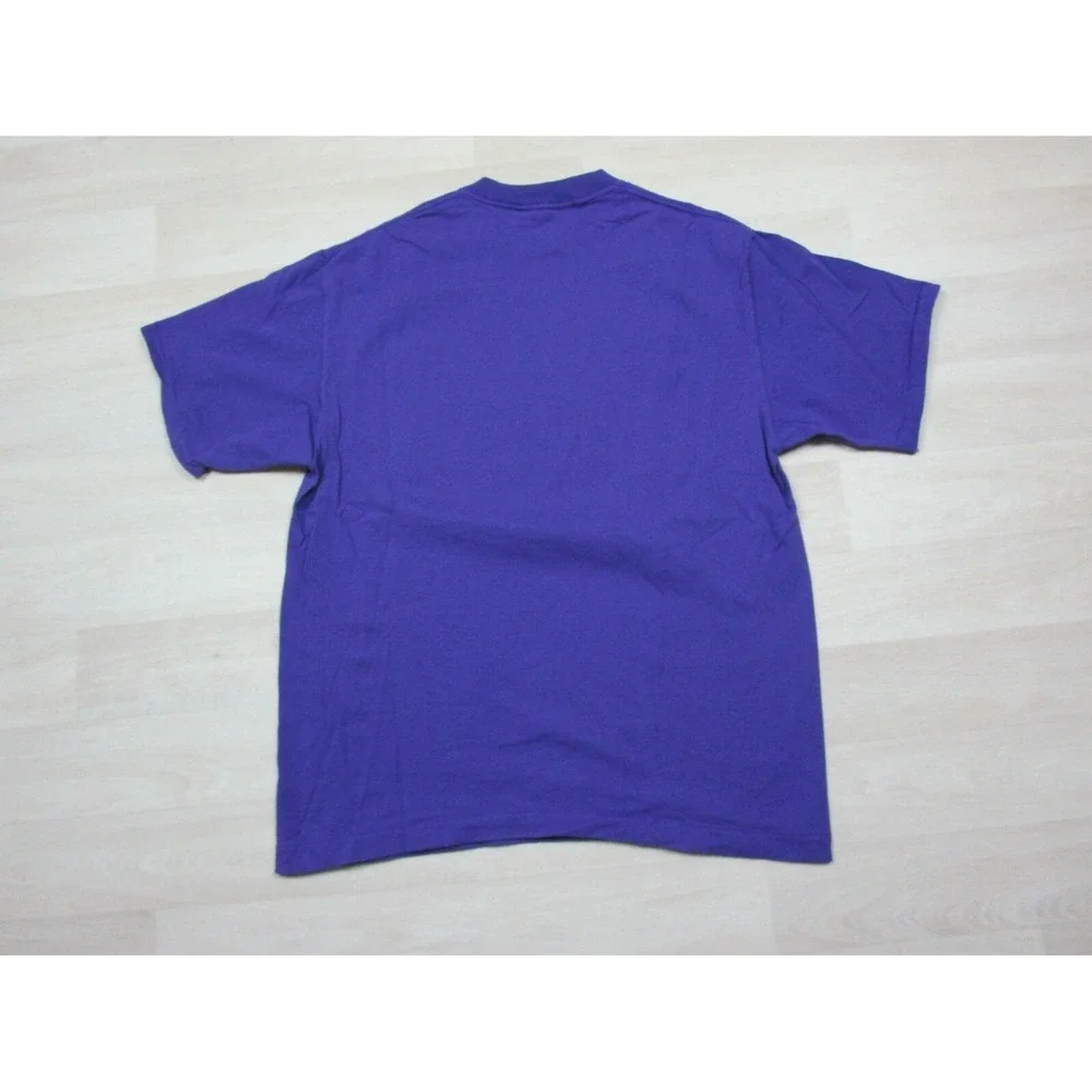 Vintage 1992 Levis‎ 501 T-Shirt USA Made (XL) Purple NOS No Wear Single Stitch